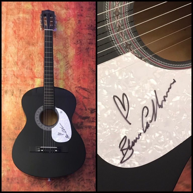 GFA WAITING FOR A MIRACLE STAR * BRUCE COCKBURN * SIGNED ACOUSTIC GUITAR COA
 COLLECTIBLE MEMORABILIA