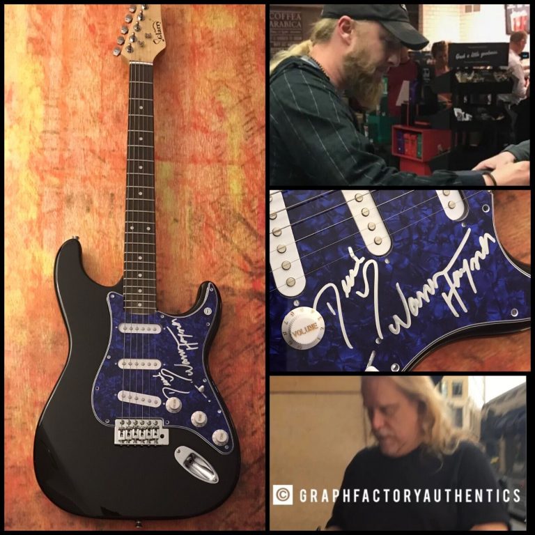 GFA WARREN HAYNES & TRUCKS * THE ALLMAN BROTHERS * SIGNED ELECTRIC GUITAR COA
 COLLECTIBLE MEMORABILIA