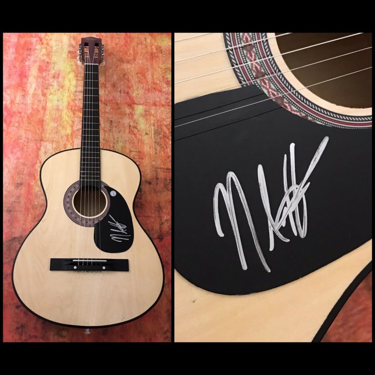 Gfa Red Band Society Star Nolan Sotillo Signed Acoustic Guitar N1 Coa Opens In A New Window