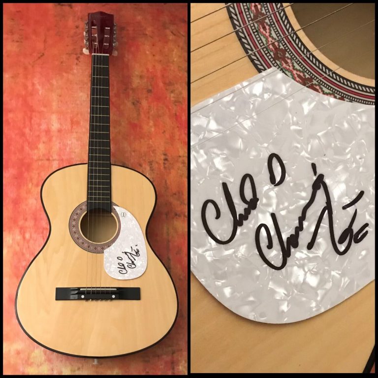 GFA NIRVANA DRUMMER BLEACH * CHAD CHANNING * SIGNED ACOUSTIC GUITAR C2 COA
 COLLECTIBLE MEMORABILIA