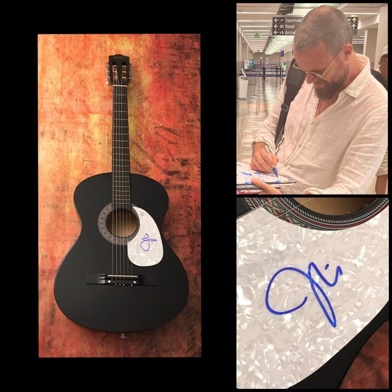 GFA REAL LOVE BABY STAR * FATHER JOHN MISTY * SIGNED ACOUSTIC GUITAR PROOF COA
 COLLECTIBLE MEMORABILIA