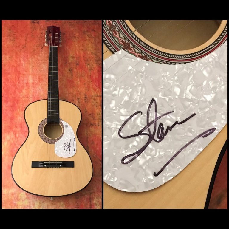 GFA I’M EASY TO LOVE * STAN HITCHCOCK * SIGNED ACOUSTIC GUITAR S2 COA
 COLLECTIBLE MEMORABILIA