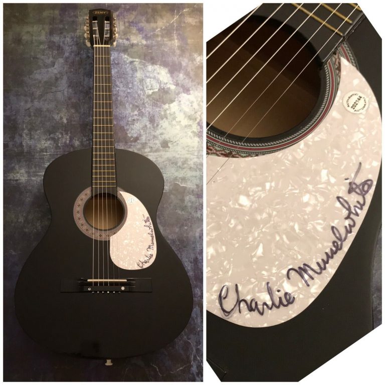 GFA NO MERCY IN THIS LAND * CHARLIE MUSSELWHITE * SIGNED ACOUSTIC GUITAR C1 COA
 COLLECTIBLE MEMORABILIA