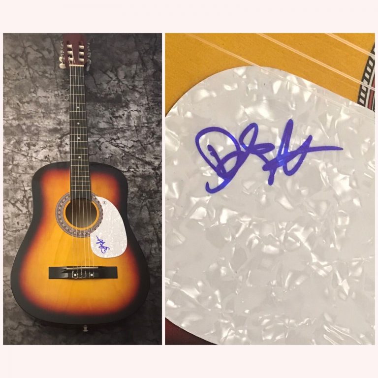 GFA TRAMPLED BY TURTLES SINGER * DAVE SIMONETT * SIGNED ACOUSTIC GUITAR D4 COA
 COLLECTIBLE MEMORABILIA