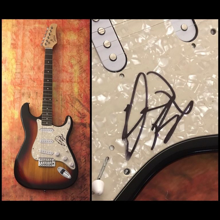 GFA STARSET VESSELS MONSTER * DUSTIN BATES * SIGNED ELECTRIC GUITAR PROOF D5 COA
 COLLECTIBLE MEMORABILIA