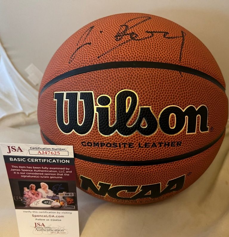 JIM BOEHEIM SYRACUSE ORANGE SIGNED NCAA BASKETBALL BALL AUTOGRAPHED JSA
 COLLECTIBLE MEMORABILIA