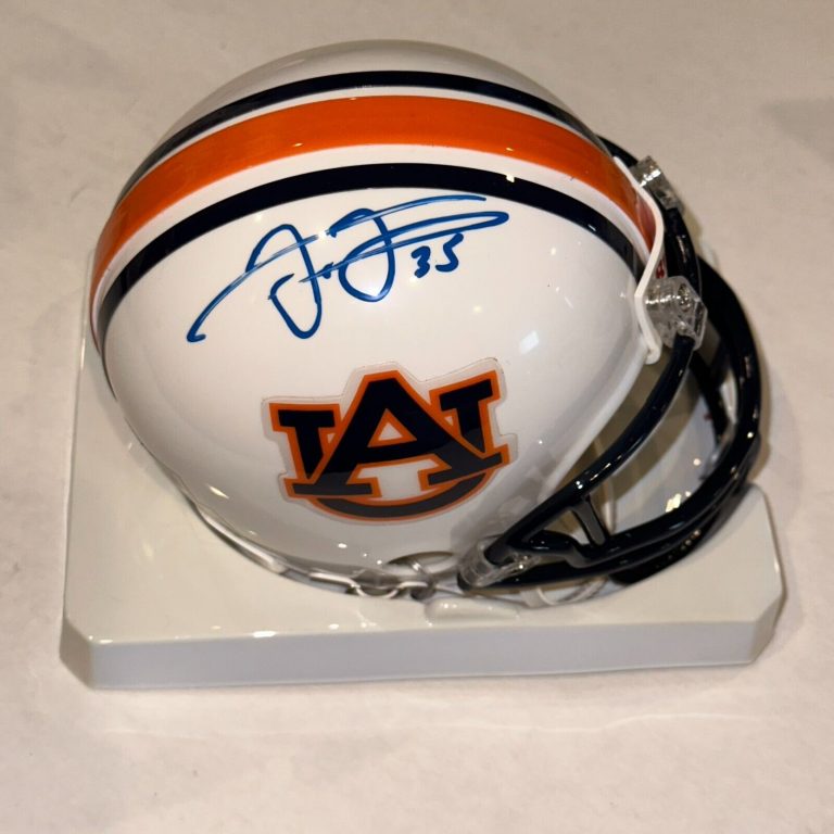 FRANK THOMAS SIGNED AUBURN VSR4 MINI-HELMET BECKETT AUTH (BAS)
 COLLECTIBLE MEMORABILIA