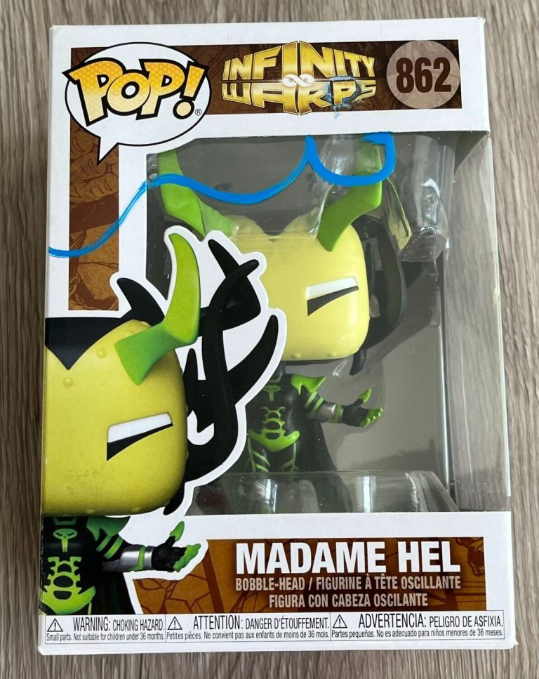 CATE BLANCHETT SIGNED THOR RAGNAROK MADAME HEL POP FUNKO 862 W/EXACT VIDEO PROOF
 COLLECTIBLE MEMORABILIA