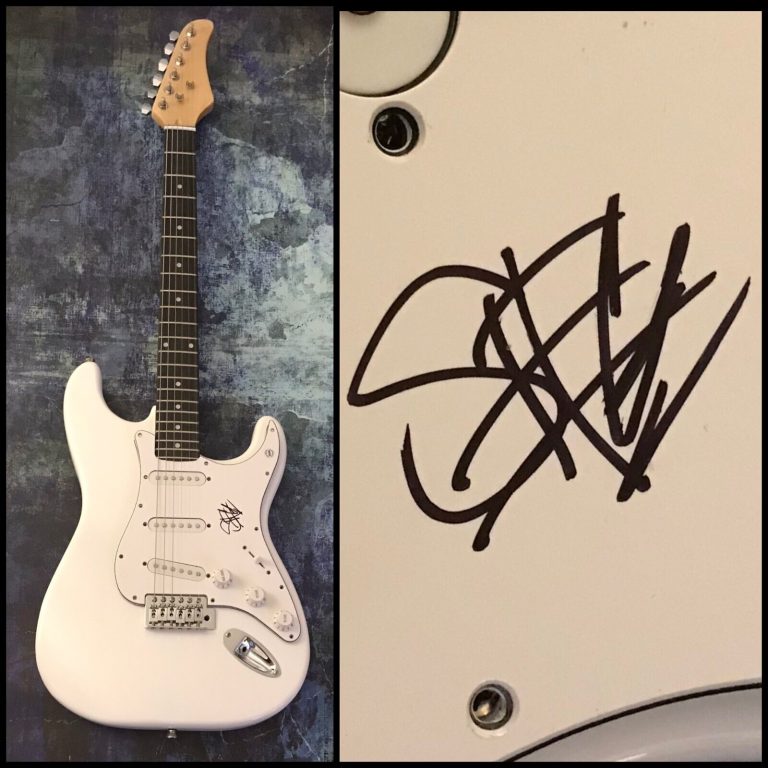 GFA SUMO CYCO BAND SINGER * SKYE SWEETNAM * SIGNED ELECTRIC GUITAR PROOF S4 COA
 COLLECTIBLE MEMORABILIA