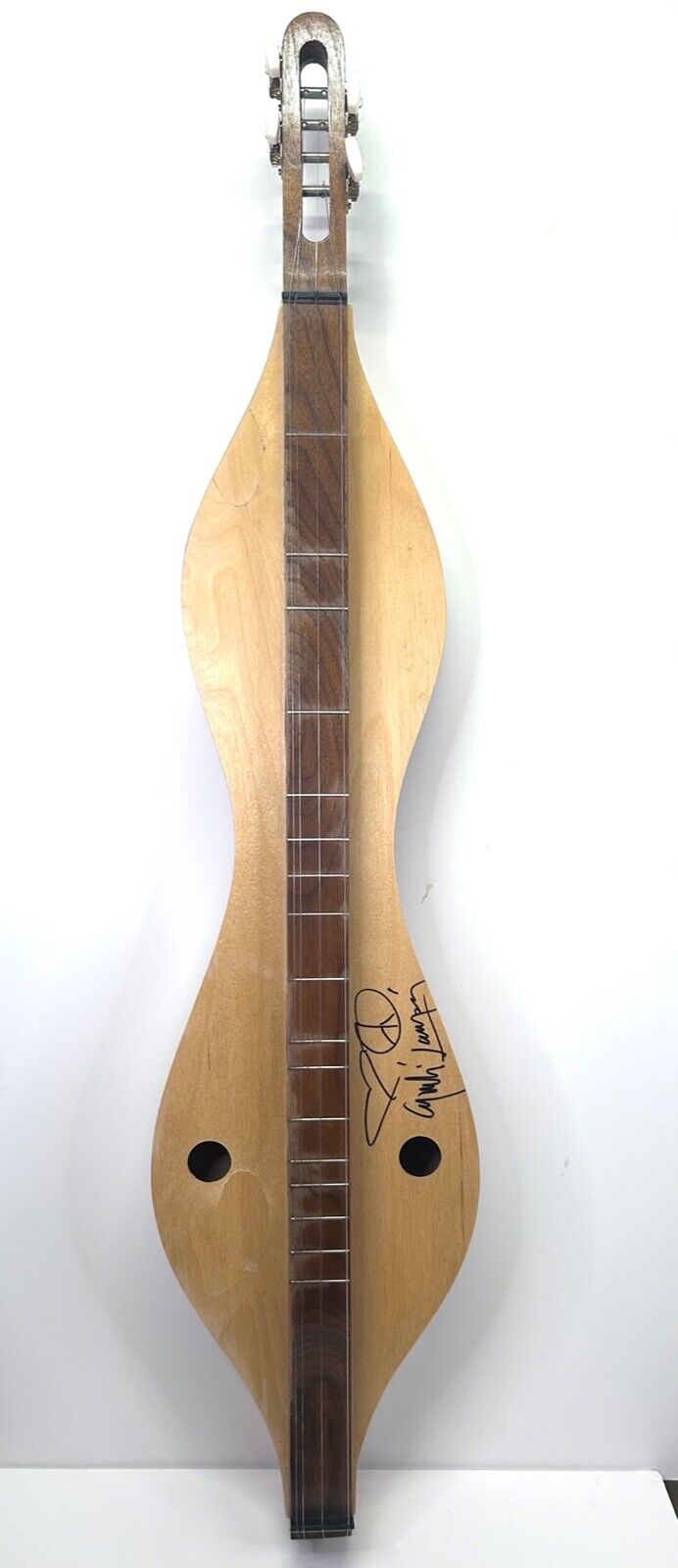 CYNDI LAUPER SIGNED AUTOGRAPHED DULCIMER JSA LOA
 COLLECTIBLE MEMORABILIA