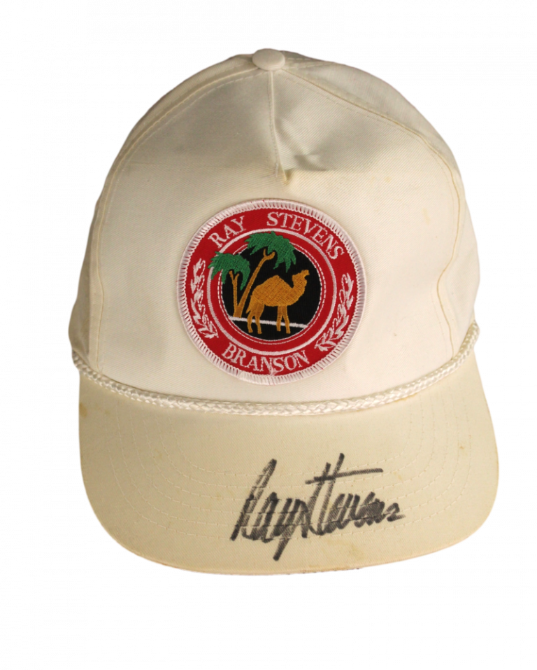 RAY STEVENS SIGNED AUTOGRAPH TRUCKER HAT BASEBALL CAP – BOOGITY BOOGITY JSA COA
 COLLECTIBLE MEMORABILIA
