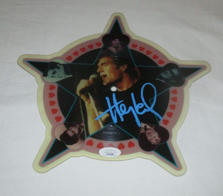 HUEY LEWIS SIGNED THE HEART OF ROCK & ROLL 10″ VINYL RECORD JSA
 COLLECTIBLE MEMORABILIA