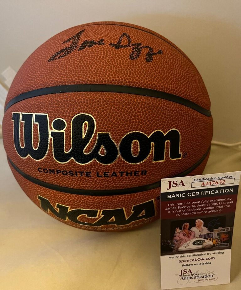 TOM IZZO MICHIGAN STATE SPARTANS SIGNED NCAA BASKETBALL BALL AUTOGRAPHED JSA
 COLLECTIBLE MEMORABILIA