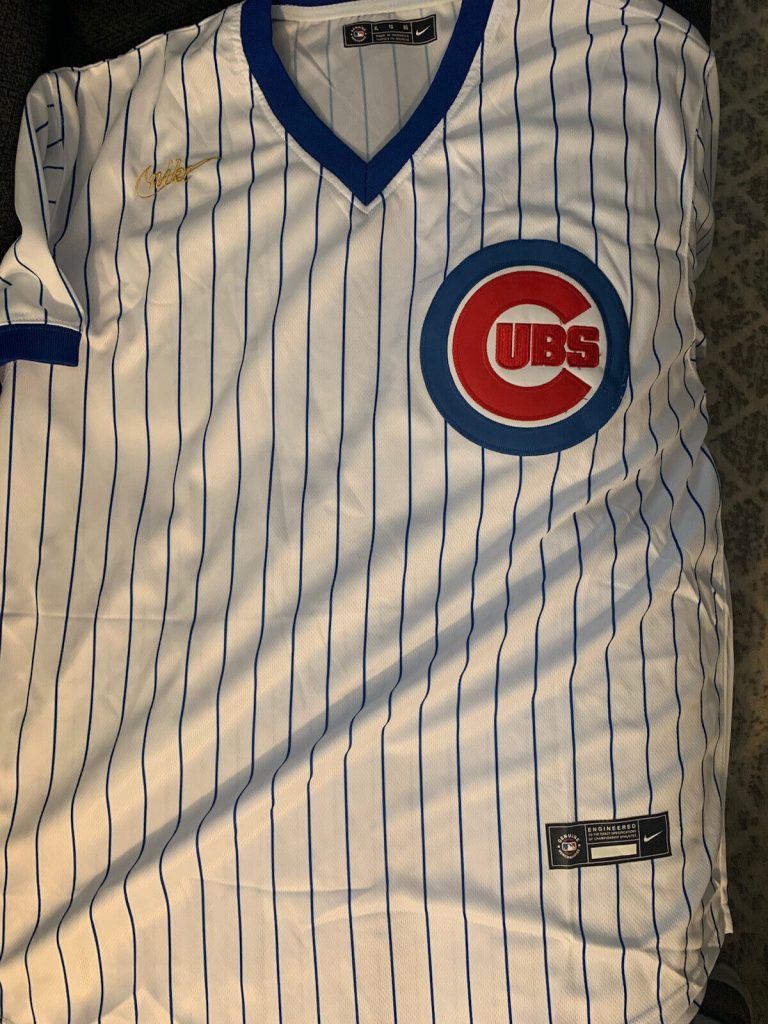 No Name Chicago Cubs Jersey Stitched Size XL Perfect They Can t Trade This One Opens in a new window or tab Autographia