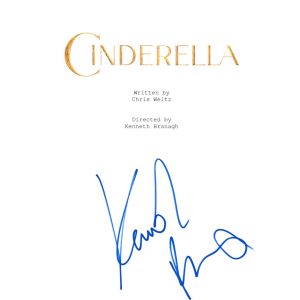 KENNETH BRANAGH SIGNED CINDERELLA SCRIPT BECKETT BAS AUTOGRAPH AUTO COLLECTIBLE MEMORABILIA