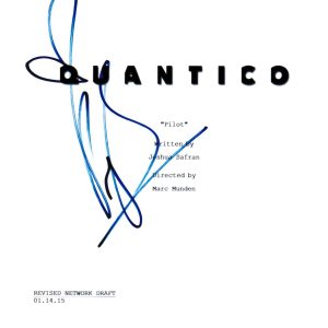 PRIYANKA CHOPRA SIGNED QUANTICO PILOT EPISODE SCRIPT BECKETT BAS AUTOGRAPH AUTO COLLECTIBLE MEMORABILIA