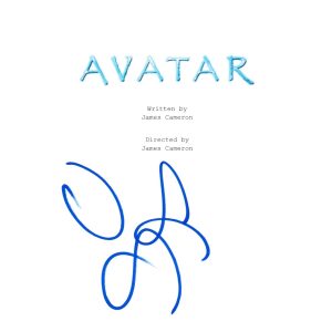 ZOE SALDANA SIGNED AVATAR SCRIPT BECKETT BAS AUTOGRAPH AUTO COLLECTIBLE MEMORABILIA