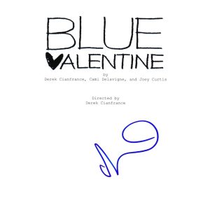 CAREY MULLIGAN SIGNED BLUE VALENTINE SCRIPT BECKETT BAS AUTOGRAPH AUTO COA COLLECTIBLE MEMORABILIA