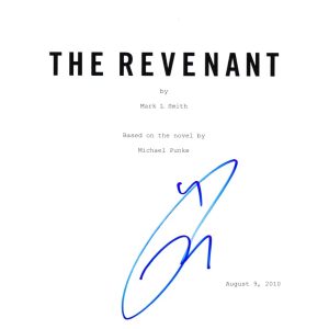TOM HARDY SIGNED THE REVENANT SCRIPT BECKETT BAS AUTOGRAPH AUTO COA COLLECTIBLE MEMORABILIA