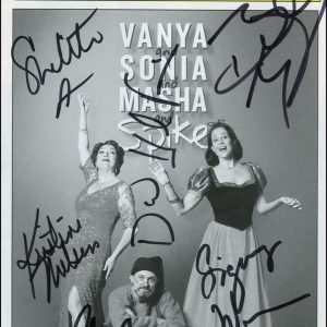 "Vanya and Sonia and Masha and Spike" Cast SIGNED Playbill - Sigourney Weaver +5 Collectible Memorabilia