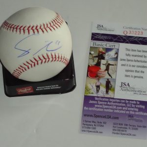 Yu Darvish signed OML baseball (CHICAGO CUBS) JSA Authenticated Q30223 Collectible Memorabilia