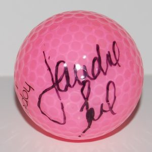 SANDRA GAL signed *LPGA* PINK WILSON HOPE golf ball W/COA GERMANY Collectible Memorabilia