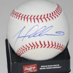 YOVANI GALLARDO signed OML baseball *SEATTLE MARINERS* W/COA Autographed Collectible Memorabilia