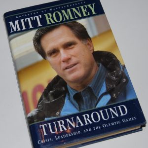MITT ROMNEY signed (TURNAROUND) book *PRESIDENT CANDIDATE 2010 GOP* W/COA Collectible Memorabilia