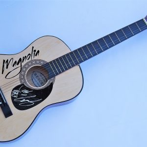 STEEL MAGNOLIA signed (COUNTRY SUPERSTAR) Acoustic guitar W/COA *BULLETPROOF* Collectible Memorabilia