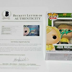 JACK NICKLAUS signed (FUNKO POP) Golden Bear PGA *AUGUSTA* BECKETT BAS Collectible Memorabilia