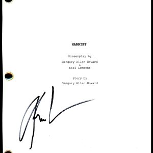 Kasi Lemmons "Harriet" Director AUTOGRAPH Signed Full Complete Script Screenplay Collectible Memorabilia