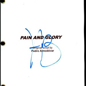 Antonio Banderas "Pain and Glory" AUTOGRAPH Signed Complete Script Screenplay Collectible Memorabilia