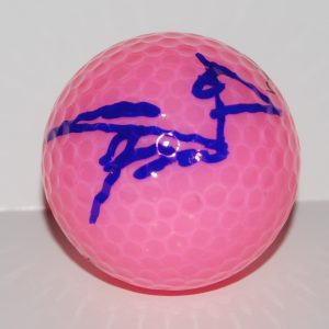 SO YEUN RYU signed *LPGA* PINK WILSON HOPE golf ball W/COA KOREA KOREAN #1 Collectible Memorabilia