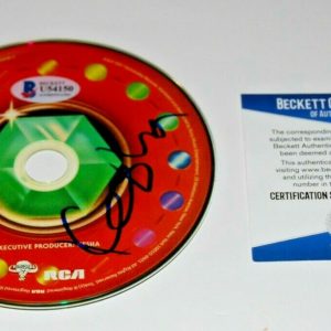 KESHA signed (RAINBOW) CD *FULL NAME* W/COA *KE$HA*autographed (PRAYING) BECKETT Collectible Memorabilia