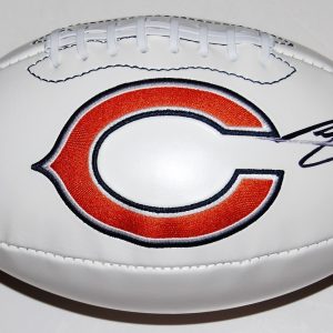 ANTHONY MILLER signed (CHICAGO BEARS) F/s logo football *PROOF* W/COA Collectible Memorabilia