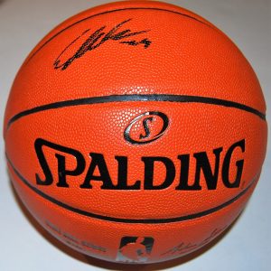 LAURI MARKKANEN signed (CHICAGO BULLS) autographed NBA basketball W/COA Collectible Memorabilia