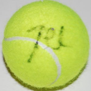 THOMAS ENQVIST signed (TENNIS) ball *WIMBLEDON* LAVAR CUP autographed W/COA Collectible Memorabilia