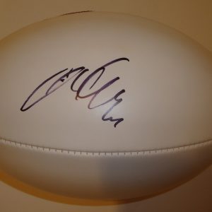Arian Foster Signed NFL Autograph Football The Duke w/COA Dallas Cowboys Collectible Memorabilia