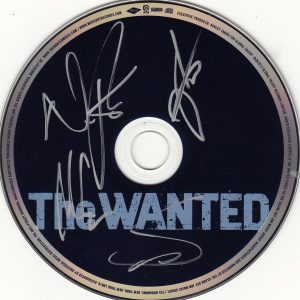 The Wanted Group Signed CD w/coa Proof Nathan Tom Siva and Jay Collectible Memorabilia