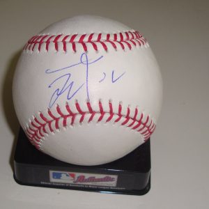 Yoshinori Tateyama Signed Baseball w/COA Official MLB 2012 Texas Rangers Collectible Memorabilia