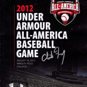 Clint Frazier Signed 2012 Under Armour Baseball All American Game Program Collectible Memorabilia