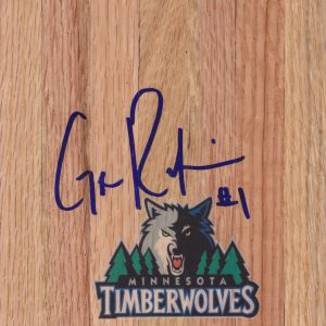 Glenn Robinson III Signed Floorboard w/COA Minnesota Timberwolves Basketball Collectible Memorabilia