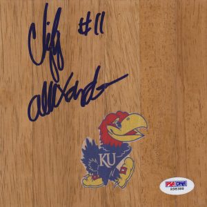 Cliff Alexander Signed Kansas Jayhawks Custom Floorboard w/PSA DNA Rock Chalk Collectible Memorabilia