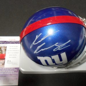 Rueben Randle Signed New York Giants Mini Football Helmet w/JSA COA Collectible Memorabilia