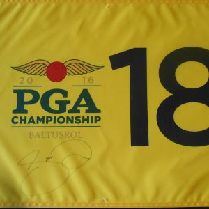 Jason Day Signed 2016 PGA Championship Flag w/COA Baltusrol #1 Collectible Memorabilia