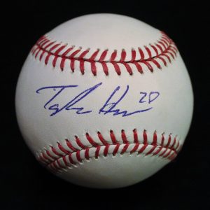 Taylor Hearn Signed Official Major League Baseball w/COA Pittsburgh Pirates Collectible Memorabilia