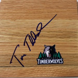 Tom Thibodeau Signed Floorboard w/COA Minnesota Timberwolves Basketball Collectible Memorabilia