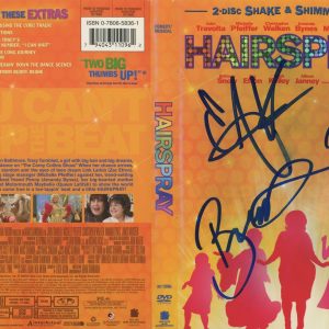 Brittany Snow, James Marsden & Elijah Kelley "Hairspray" AUTOGRAPH Signed DVD Collectible Memorabilia