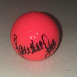 Sandra Gal signed Hot Pink Wilson Hope Golf Ball autographed LPGA Germany Collectible Memorabilia