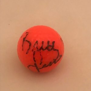 Brittany Lincicome signed Hot Pink Wilson Hope Golf Ball autographed LPGA USA Collectible Memorabilia